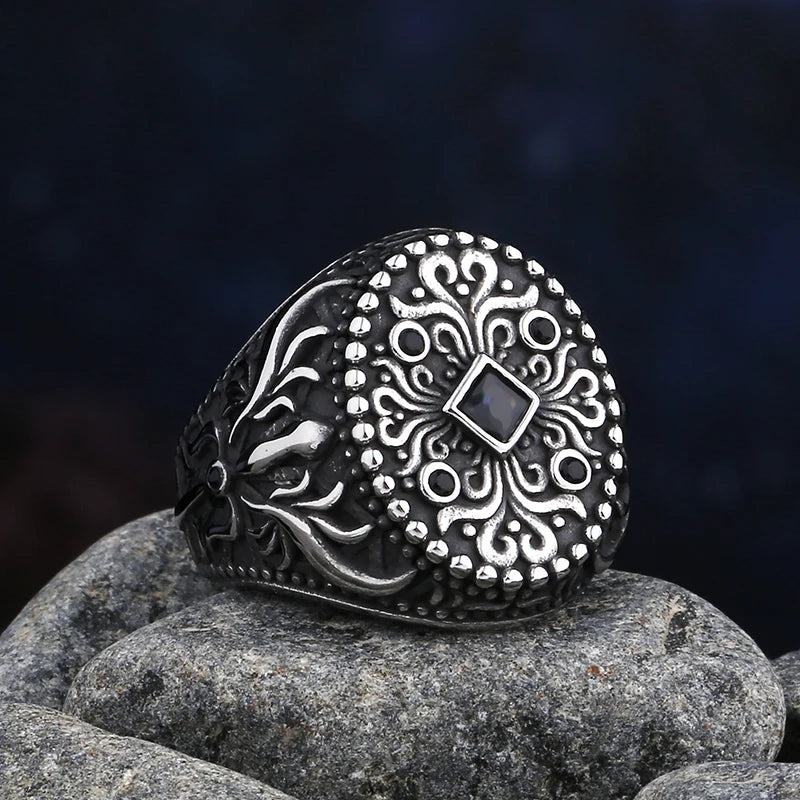 Gravín Rings – Black & Tiger Eye Zircon Collection | 2024