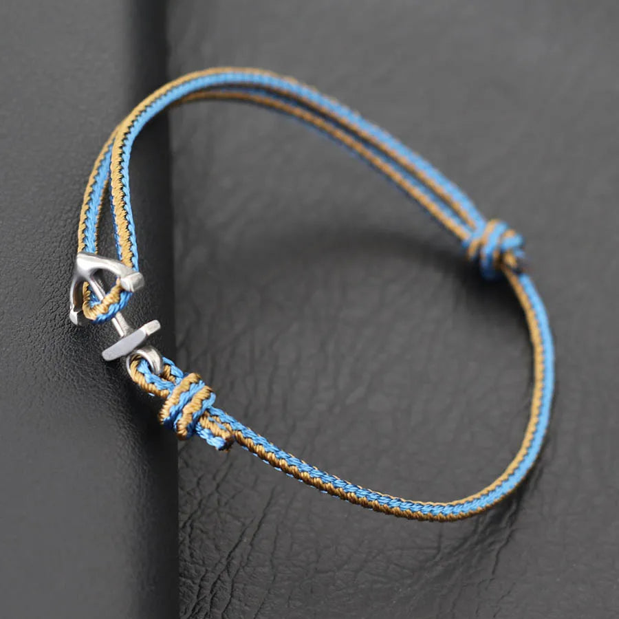 Gravín Anchor Cord – Adjustable Minimalist Bracelet