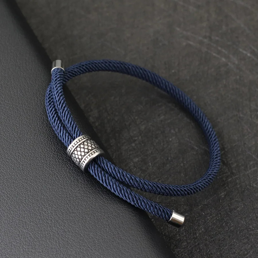 Gravín Classic Nylon Viking Bracelet – Adjustable 4mm Cord