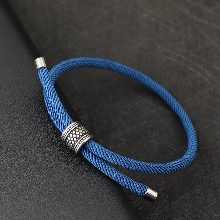 Gravín Classic Nylon Viking Bracelet – Adjustable 4mm Cord