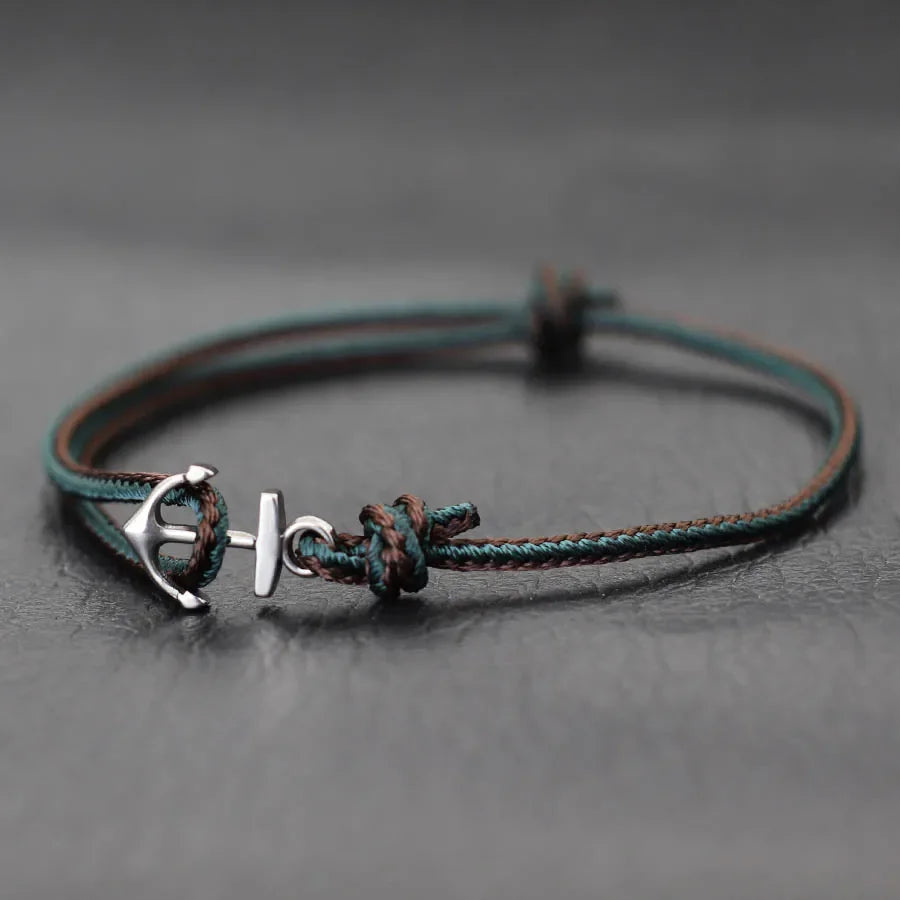 Gravín Anchor Cord – Adjustable Minimalist Bracelet