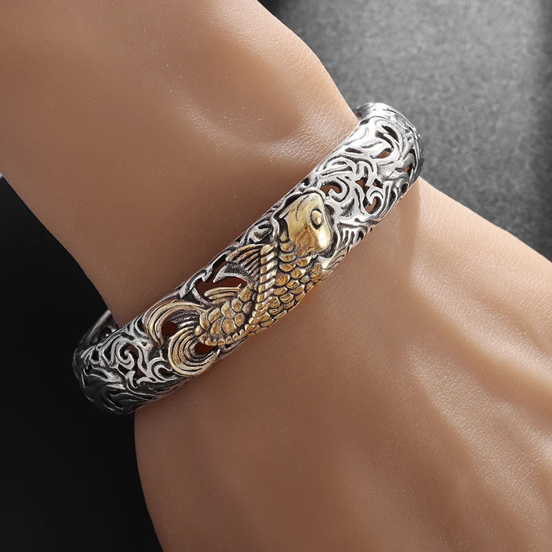 Gravín Mythos Cuff Collection – Hand-Carved Heritage Bracelets