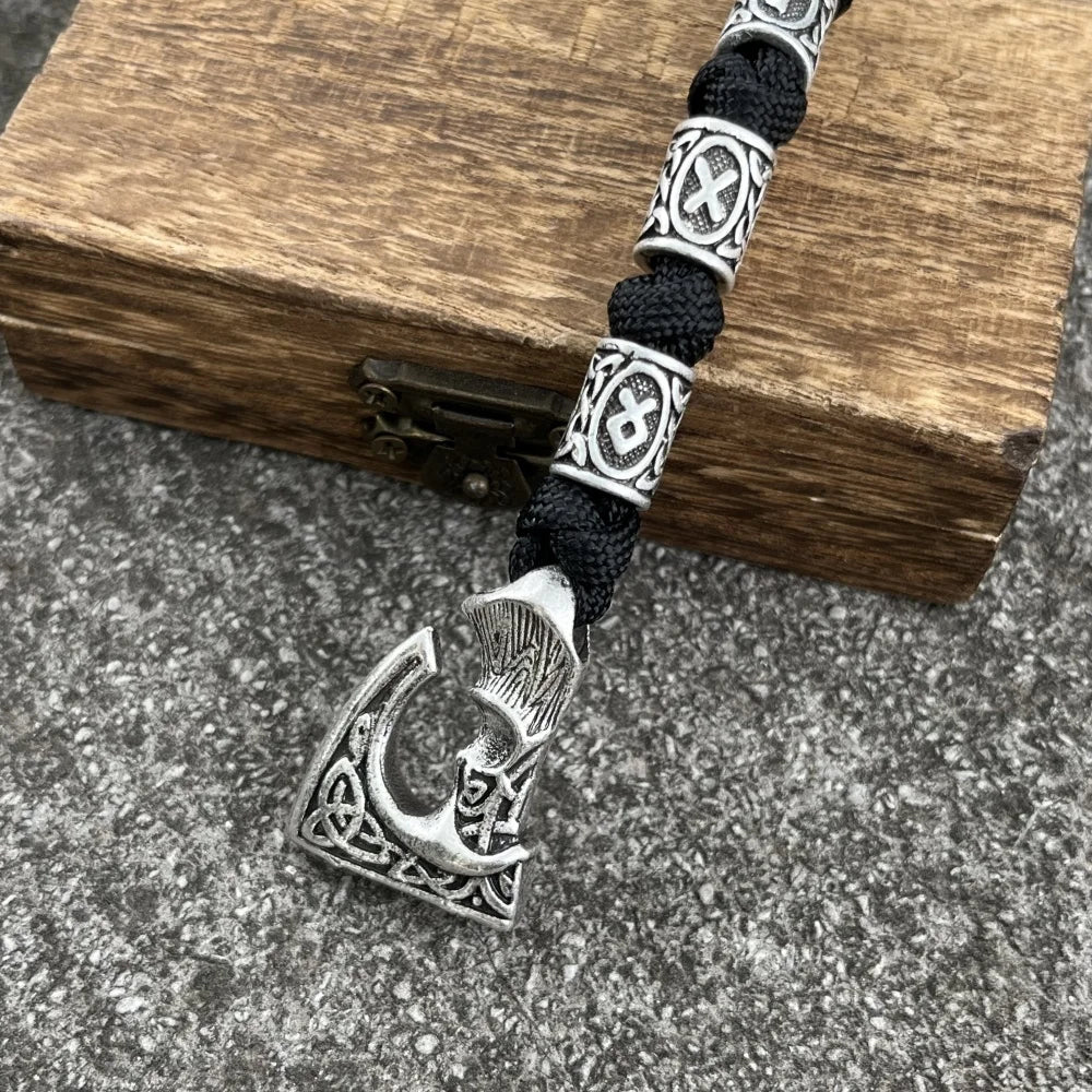 Gravín Norse Axe Paracord Bracelet – Survival Series