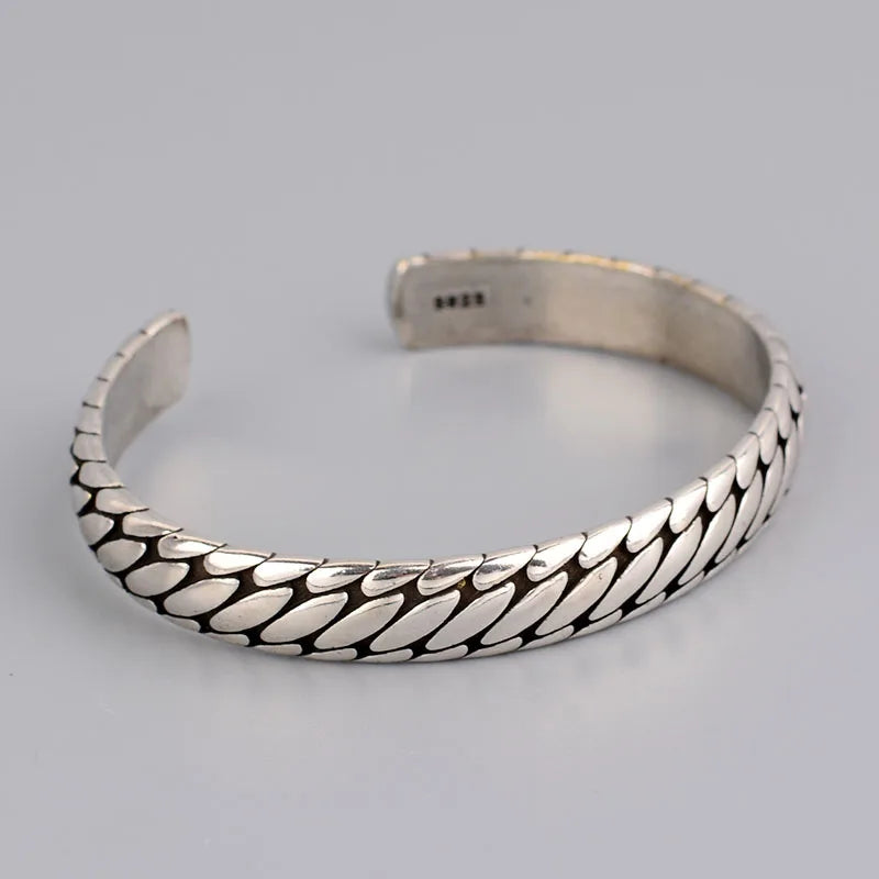 Title: The Artisan Silver – Minimalist & Cultural Open Cuff Bracelets