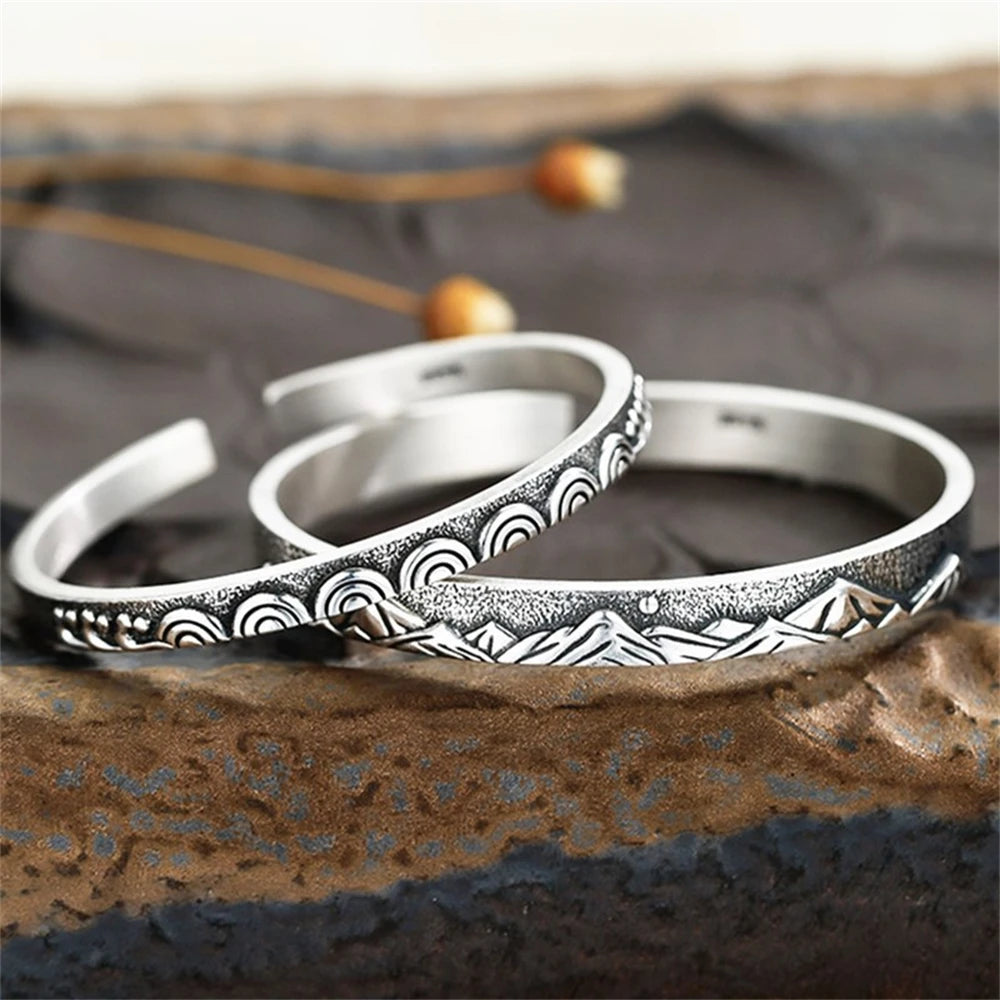 Gravín Men’s Open Cuff Bracelets – Timeless Industrial Steel