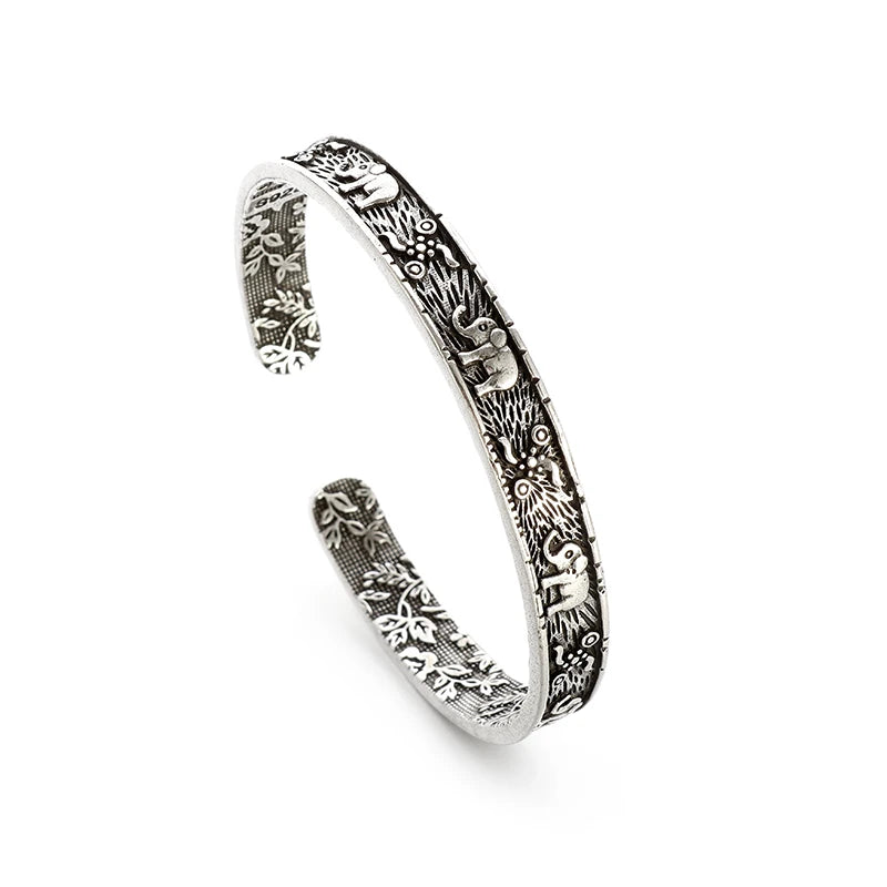 Gravín Mythos Cuff Collection – Hand-Carved Heritage Bracelets