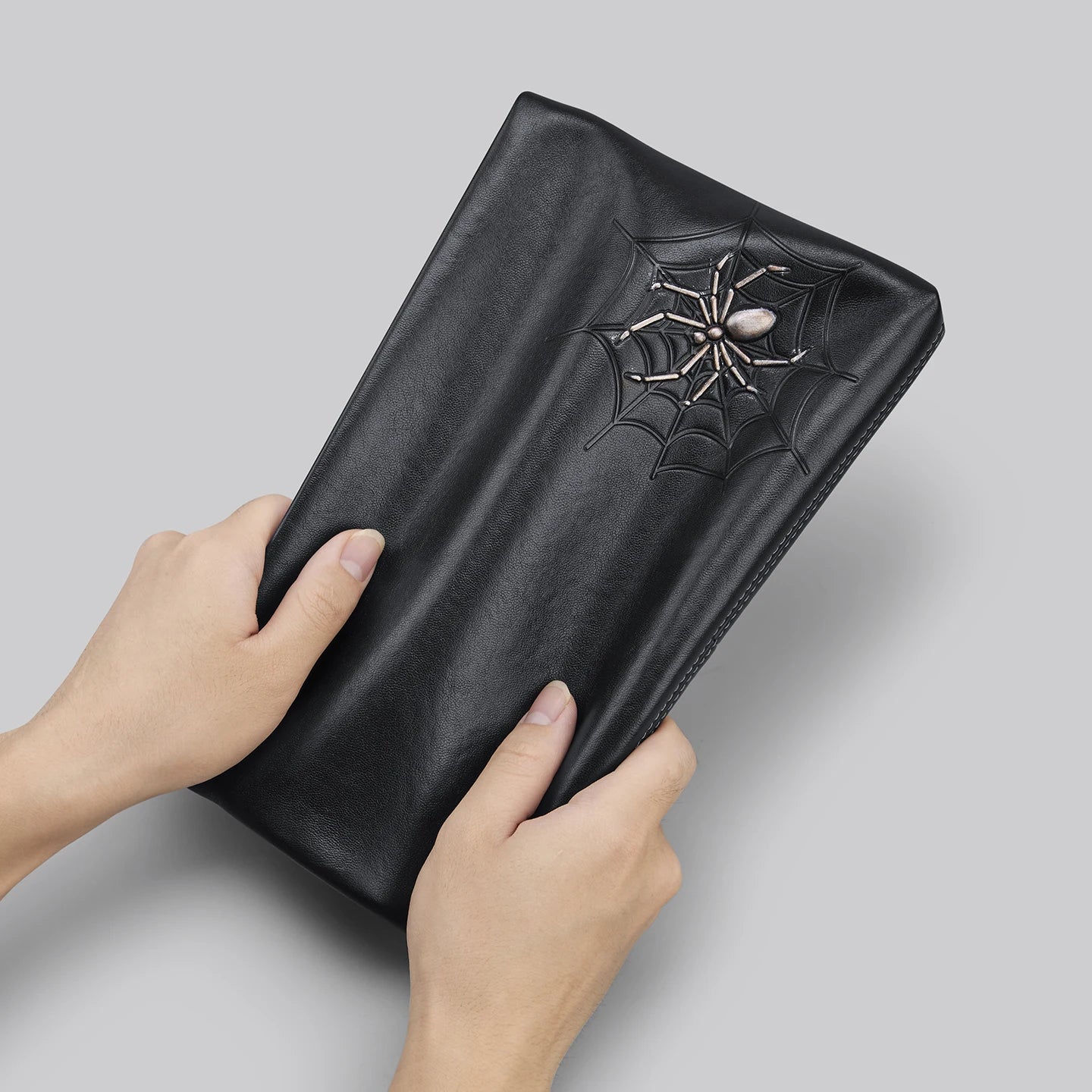 Men's Wallet Long Genuine Leather Head Layer Cowhide Zipper Animal Patterns Wrist Men Phone Purses High Capacity Handbag Clutch