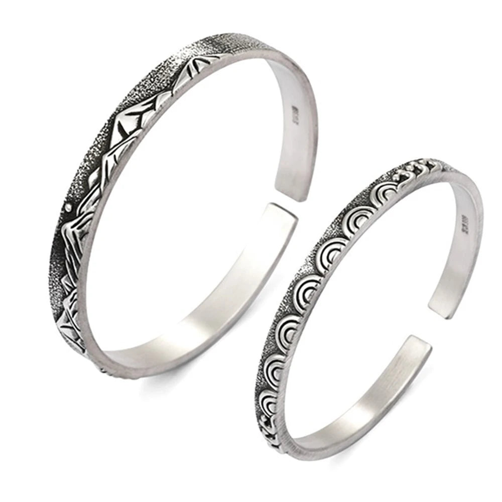 Gravín Men’s Open Cuff Bracelets – Timeless Industrial Steel