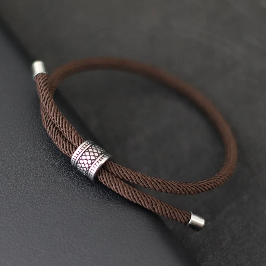 Gravín Classic Nylon Viking Bracelet – Adjustable 4mm Cord